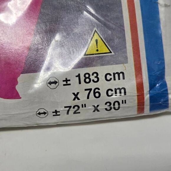 VINTAGE INTEX WET SET 59717 GREEN INFLATABLE POOL RAFT AIR MAT 72”X30" 2000 NOS - Picture 5 of 7